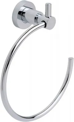 Produktbild von tesa LOXX Handtuchring inkl. Kleber silber