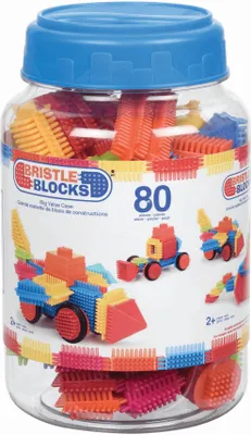 Obrázek produktu pro Štětinové kostky - Ježek ve sklenici 80 kusů B.Toys