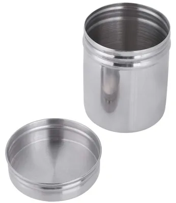 Edelstahl-Vorratsdose 275 ml, luftdicht, versiegelt, silber