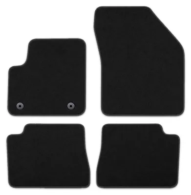 Image de Tapis De Sol De Qualité Supérieure Noir Pour Alfa Romeo Junior Depuis 2024 4pcs
