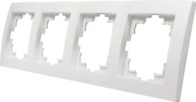 Produktbild von Rahmen McPower ''Flair'', 4-fach, weiß