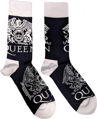 Produktbild von Queen - Socken für Herren/Damen Unisex RO8971 (40,5 EU - 45,5 EU) (Marineblau/Weiß)