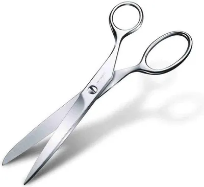 Produktbild von Famanu Haushaltschere extra scharf - 18 cm, Edelstahl, grau