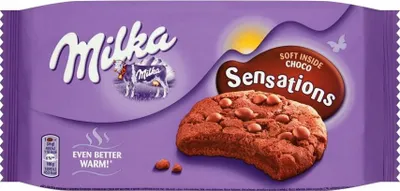 Obrázok produktu pre Ciastka Milka Sensations Choco 156 g