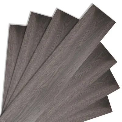 Produktbild von Vigevee 5 m² PVC Vinylboden Bodenbelag Vinyl Laminat Selbstklebend Dielen Planke Rutschfest Wasserfest 35 Stück Vinyl-Dielen Holzmaserung Dielen (Dunkelgrau)