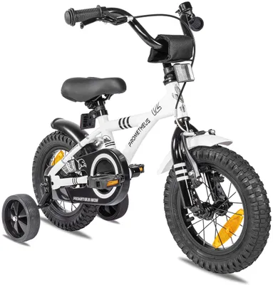 Produktbild von Kinderfahrrad 12 Zoll - Fahrrad für Jungen/Mädchen - Stützräder - Rücktrittbremse - Sicherheit
