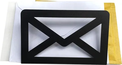 Imagen del producto de Organizador para cartas y sobres, 100% metal, color