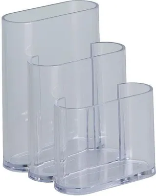 Produktbild von Utensilienbox, Kunststoff, 3 Fächer für Stifte & Utensilien, (L/B/H) 90/115/115 mm