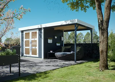 Produktbild von Gartenhaus Hawaii II 4,60x2,30 m