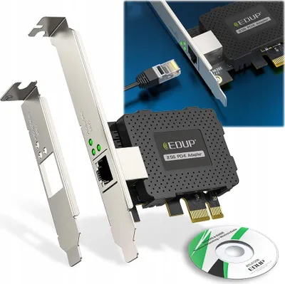 Zdjęcie produktu dla Karta sieciowa PCI-E do komputera PC 2.5G PCI Express EP-9635C