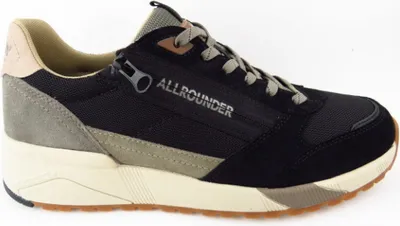 Produktbild von Allrounder by Mephisto SCARMARO C.SUEDE Sneaker Schwarz