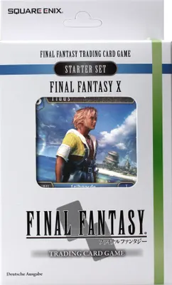 Produktbild von Final Fantasy Trading Card Game - Zestaw startowy Final Fantasy X, 50 kart - edycja niemiecka, gra karciana dla 2 graczy, wiek 13+
