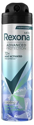 Image de Rexona Deospray Men – Advanced Menthol & Blue Lavender 150 ml