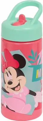 Imagen del producto de Botella de Minnie Mouse, capacidad de 410 ml, con asa