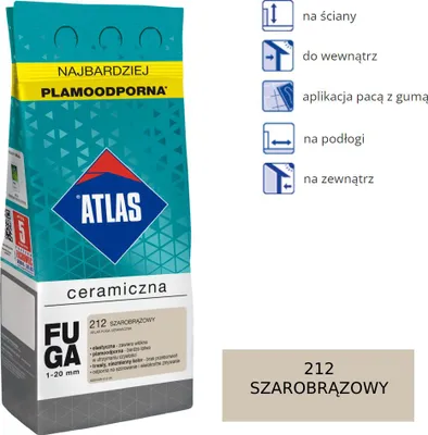 Immagine prodotto di Malta Vetroceramica 1-20 mm 212 grigio-marrone 2 kg