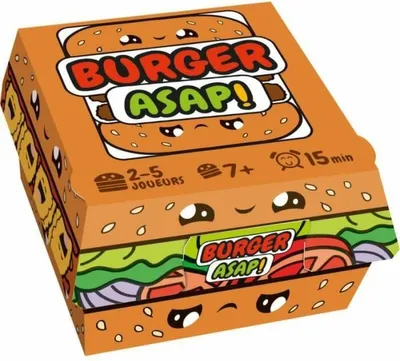 Produktbild von Tischspiel Asmodee Burger ASAP (FR)
