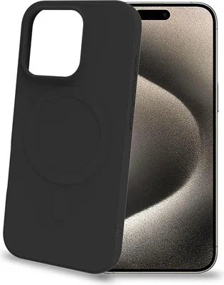 Obrázok produktu pre Mäkké gumené puzdro Cromomag MagSafe kompatibilné s iPhone 16 Pro Black