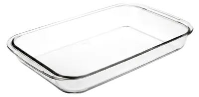 Produktbild von IBILI 480730 Auflaufform Kristall, rechteckig, Glas, transparent, 30 x 18 x 5 cm