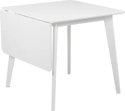 Produktbild von Actona Roxby, Quadratische Form, Ausziehtisch, Weiß, MDF-Platten, Haus, 4 Bein(e)