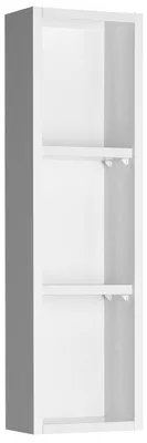 Produktbild von Aqualine ZOJA Oberschrank, 20x70x12cm, weiß