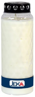 Produktbild von Premium Kerze Prisma weiß 1 Stück von Jeka