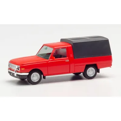 Produktbild von Herpa PKW Wartburg 353 \'85 Plane, rot 420952