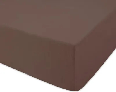 Zdjęcie produktu dla Prześcieradło Jersey 160x200 z gumką KOLOR czekoladowy brąz