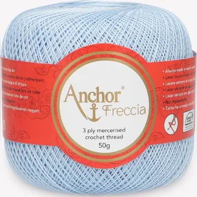 Obrázok produktu pre Anchor Freccia 20 - Jemná bavlnená priadza na čipkovanie a háčkovanie (farba 00128)