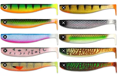 Produktbild von Monkey Lures 23cm Fat Lui - Gummifisch, Monkey Lures Farbe:Firetiger