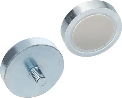 Produktbild von Haltemagnet GN 50.3 d1 32 ± 0,1mm d2 M 6mm Neodym,Eisen,Bor ND GANTER