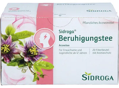 Produktbild von Sidroga Beruhigungstee bei nervösen Unruhezuständen, 20 St. Filterbeutel