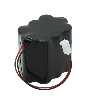 Productafbeelding van Een 12V NiMH batterij met een capaciteit van 2200mAh en een 120mm kabel met stekker vervangt de 12V 1500mAh batterij