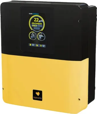 Produktbild von Elektrolyseanlage Hayward Hidrolife NG 16 (65 m³, 16 g/h) mit Poolsteuerung