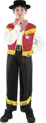 Produktbild von Kinder Cowboy Kostüm / Größe: 110-122 (4-6 Jahre)