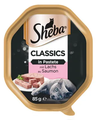 Zdjęcie produktu dla Sheba Tacka Pasztet Łosoś 85g