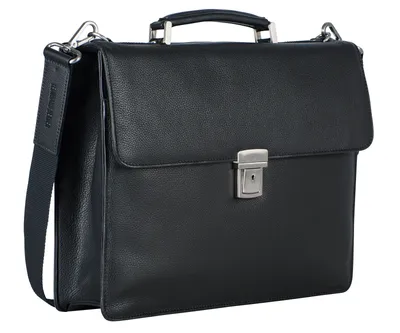 Produktbild von LEONHARD HEYDEN Aktentasche Laptoptasche mit Laptopfach Berlin Briefcase 1 Compartment Black schwarz