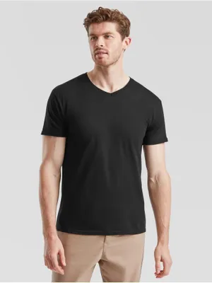 Productafbeelding van Fruit Of The Loom Iconisch 150 T-shirt met V-hals