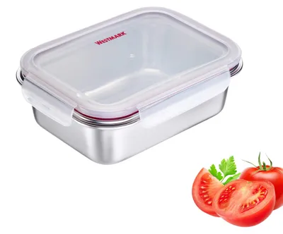 Immagine prodotto di WESTMARK 23662270 WESTMARK Frischhaltedose 5,5 cm hoch silber 600,0 ml, 1 St.