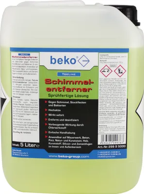 Produktbild von TecLine Schimmelentferner 5 l Kanister