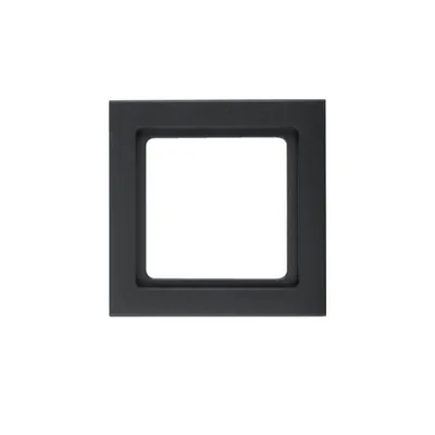 Image de Cadre Berker, simple, Q.3, anthracite, velours, 1 pièce.