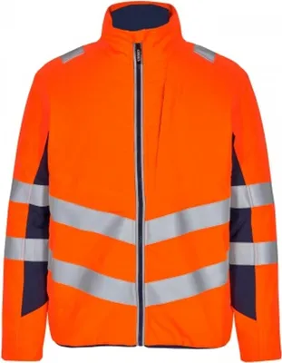 Produktbild von F. Engel Safety Stepp-Innenjacke, Orange/Blue ink, Gr. XS