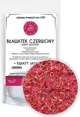 Image de Fleurs de bleuet rouges séchées 50g Fleurs comestibles