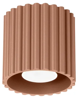 Produktbild von Plafond AURA 1 mokka GU10 1xGU10 10W Aluminium 10x10x10cm Sollux Lighting