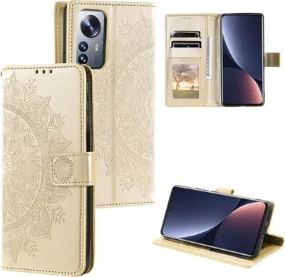 Image de Housse pour Xiaomi 12 Pro Housse de téléphone portable Flip Case Cover Handy Etui Mandala