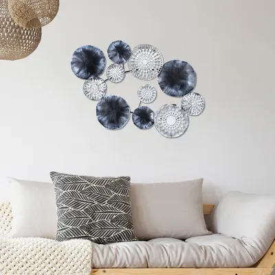 Image de Wallity, Charm- TNL1603, Coloré, Autres décorations pour la maison, 82 x 50 cm, 100% métal (épaisseur : 1