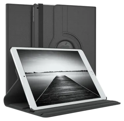 Produktbild von EAZY CASE - Tablet Hülle für Apple iPad 2018 (6. Gen.) Schutzhülle, Tablet Case 360° drehbar in Schwarz