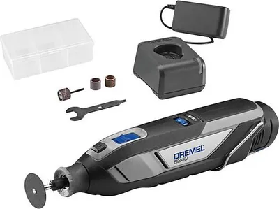 Produktbild von DREMEL® 8240, Kabelloses Multifunktionswerkzeug, 1x 12-V-2Ah-Akku, 5 Zubehöre
