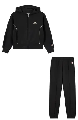 Zdjęcie produktu dla Komplet dresowy dla dziewczynek Champion Legacy, rozmiar XS, kolor: czarny