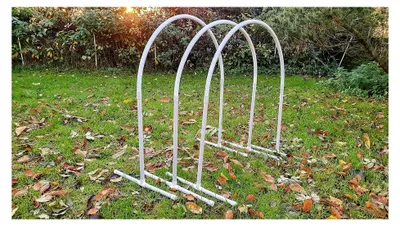 Produktbild von Set 3 x NADAC - HOOPERS - Bogen mit Ständer aus PVC/ALU, VDH-konform