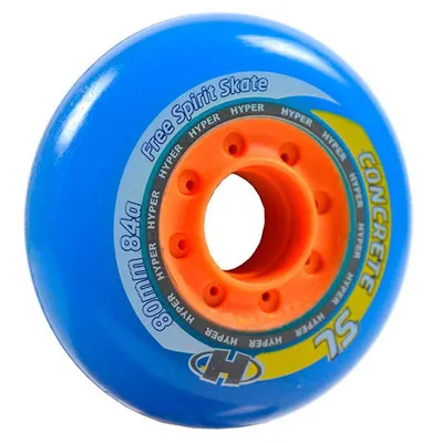 Produktbild von Hyper Wheels Urban Concrete Sl 4 Units Blue 80 mm / 84A
